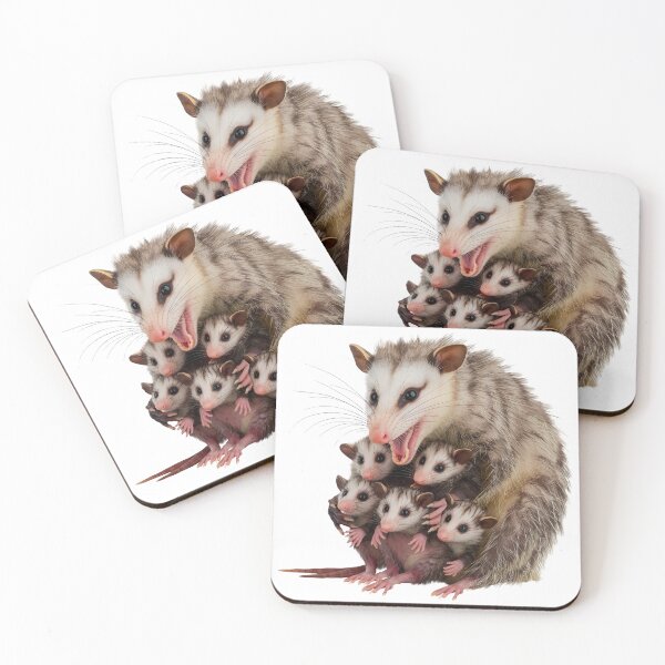 Item preview, Cute opossum family |  opossums  designed and sold by TeeARTHY.