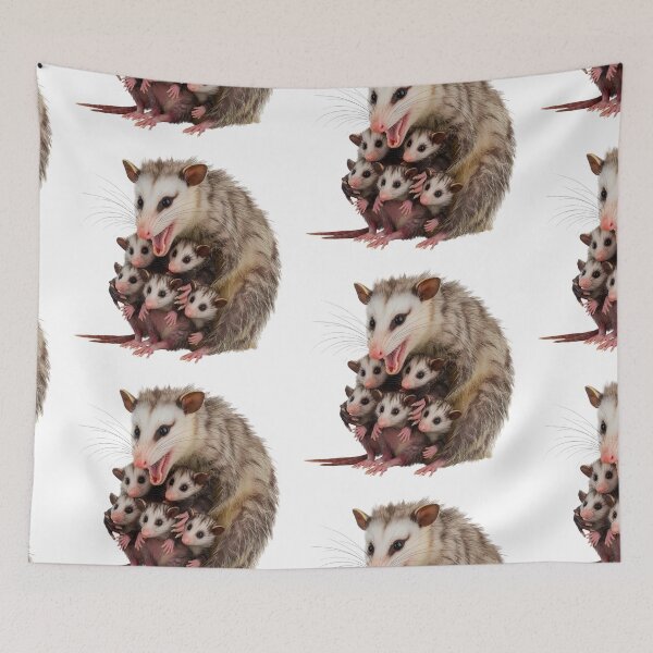 Item preview, Cute opossum family |  opossums  designed and sold by TeeARTHY.