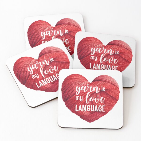 Item preview, Yarn Is My Love Language  designed and sold by Stitch & Thread Studio.