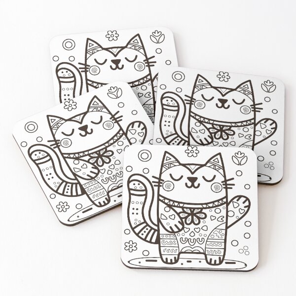 Item preview, KittyKat - Cute Colorful KittyCat designed and sold by KittyKatCats.