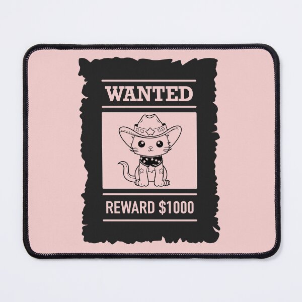 Item preview, Wanted Outlaw Kitty designed and sold by TolgaSal.