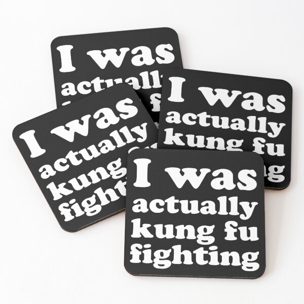 Item preview, I was actually kung fu fighting - Surely not - White designed and sold by IfDesignGroup.