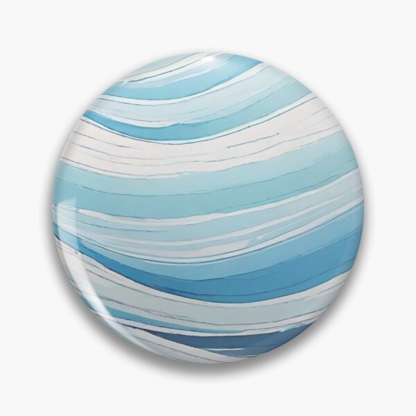 Item preview, striped pattern blue and white 5 designed and sold by blackwhiteblue.