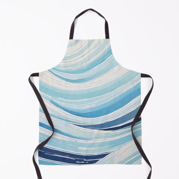Item preview, striped pattern blue and white 5 designed and sold by blackwhiteblue.