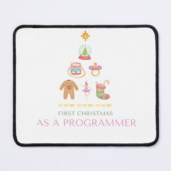 Item preview, First Christmas as a Programmer designed and sold by PatronesKawai.
