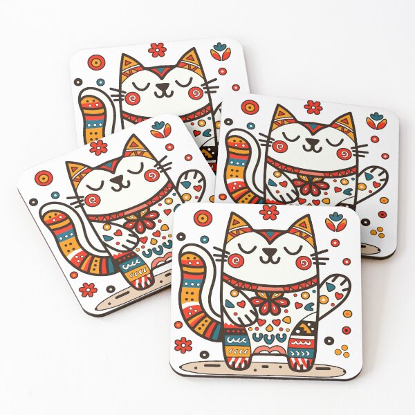 Item preview, KittyKat - Cute Colorful KittyCat designed and sold by KittyKatCats.
