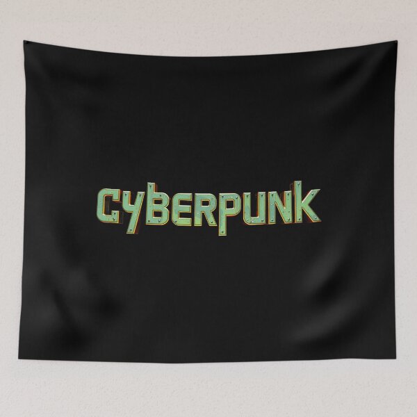 Item preview, Cyberpunk, Rectangular Design, 3D Font designed and sold by Burn-Ego.