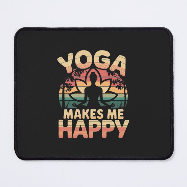 Item preview, Yoga makes me happy designed and sold by 123ks.