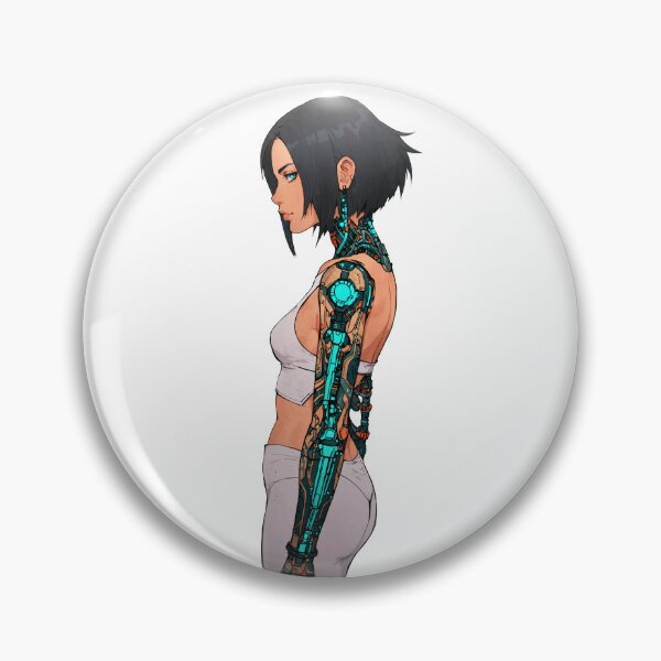 Item preview, Cyborg Girl designed and sold by ArtCraftLab.