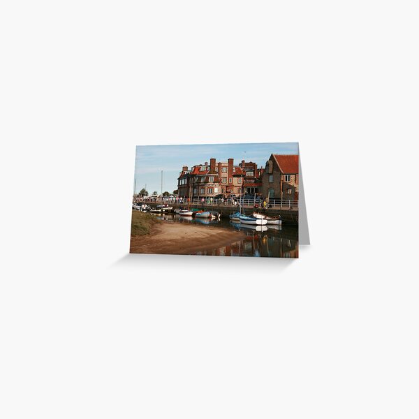 Blakeney Quay North Norfolk Greeting Card