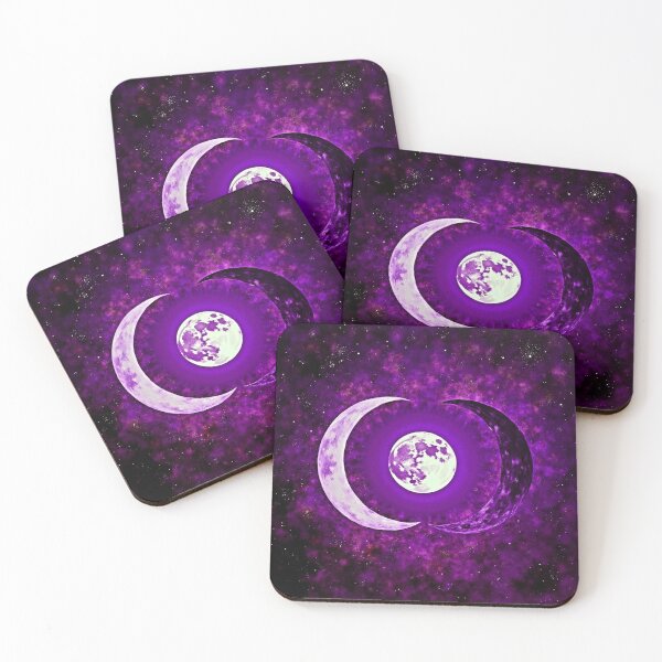 Item preview, Purple Triple Moon  designed and sold by Earth Nature Creations.