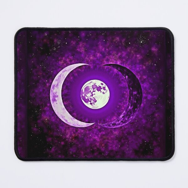 Item preview, Purple Triple Moon  designed and sold by Earth Nature Creations.