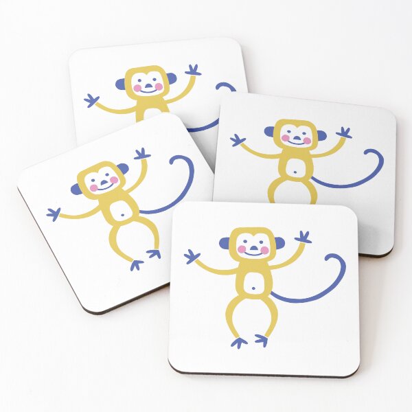 Item preview, Cute and Colorful Monkey designed and sold by PrancingPumpkin.
