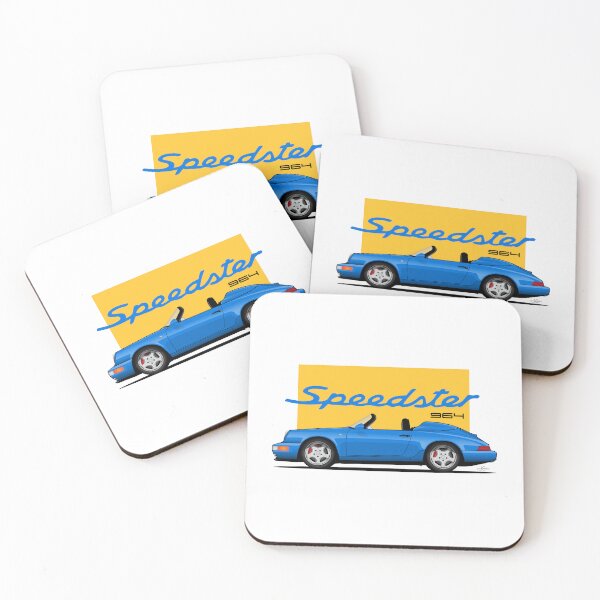Item preview, Porsche 911 964 Speedster azul designed and sold by blackdogshop.