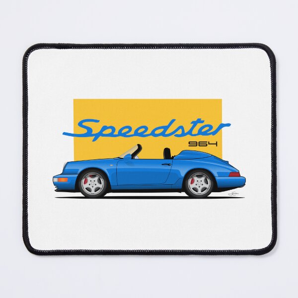 Item preview, Blue Porsche 911 964 Speedster designed and sold by blackdogshop.