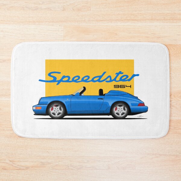 Item preview, Blue Porsche 911 964 Speedster designed and sold by blackdogshop.