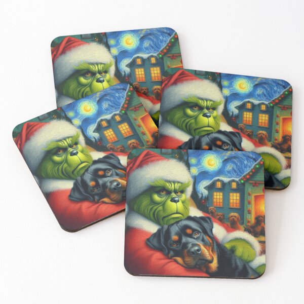 Item preview, Rottweiler and Grinch designed and sold by 123ks.