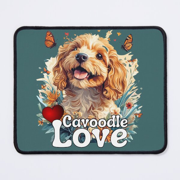 Item preview, Adorable Cavoodle dog love designed and sold by Devilscrib Design.