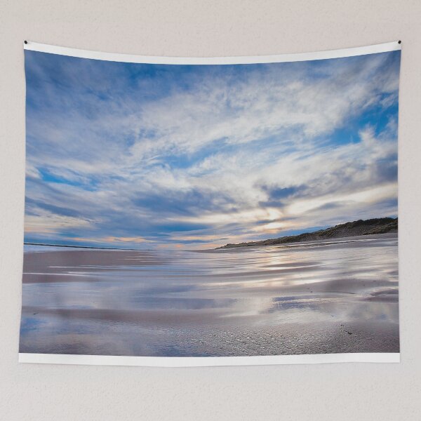 Item preview, Blue Sky Reflections at Druridge Bay designed and sold by Violaman.