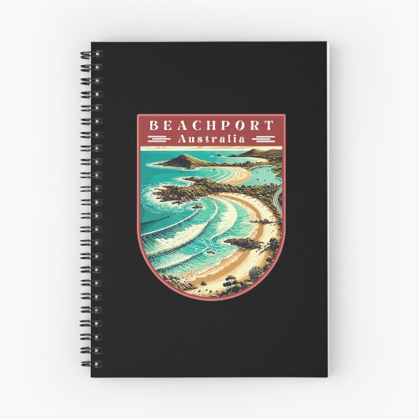 Item preview, Beachport in Australia Retro Art Travel Landscape designed and sold by MaateoDesign.
