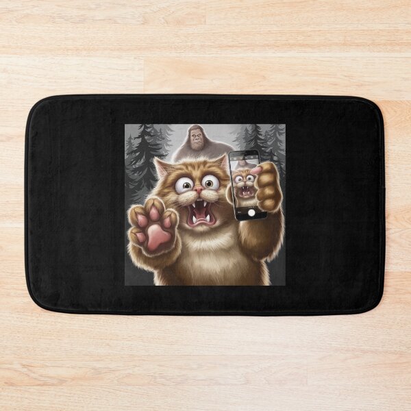 Item preview, Surprised Scared Cat Selfie designed and sold by Mateusz Majcherek.