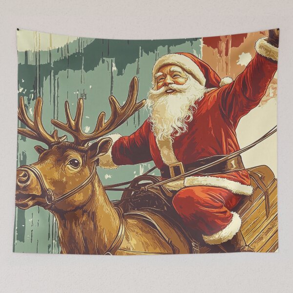 Item preview, Santa's Flight designed and sold by NomadicDreamer.