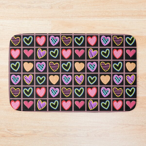 Item preview, Valentines Heartfelt Harmony: A harmonious pattern featuring 12 unique hearts, each with its own style and character, arranged in a pleasing composition, gift for mothers day. designed and sold by Grang Art Artistic Designs.