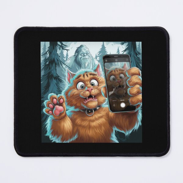 Item preview, Surprised Scared Cat Selfie designed and sold by Mateusz Majcherek.