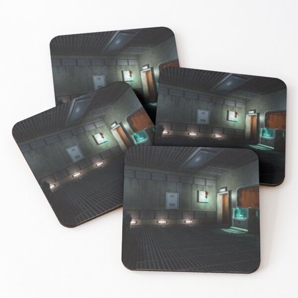 Item preview, Entrance laboratory galaxie 5000, Resident evil 2 designed and sold by PatronesKawai.