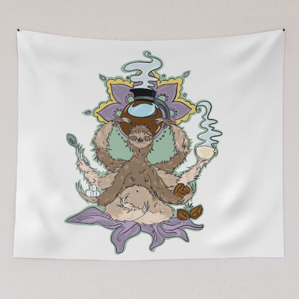 Item preview, The Coffee Sloth designed and sold by HillbillyGirl.