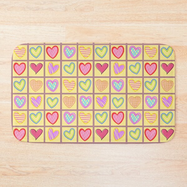 Item preview, Love in Bloom: A harmonious pattern featuring 12 unique hearts, each with its own style and character, arranged in a pleasing composition, gift for mothers day. designed and sold by Grang Art Artistic Designs.