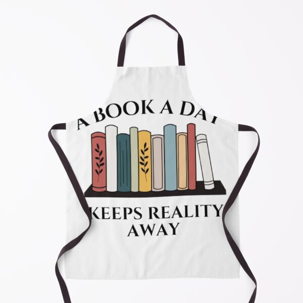 Item preview, A book a day keeps a reality away designed and sold by thecherryhouse.