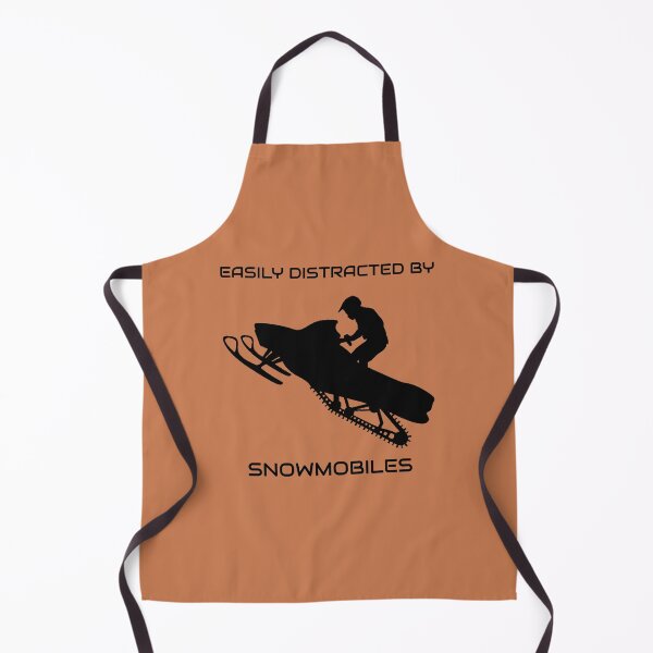 Item preview, Easily distracted by Snowmobiles designed and sold by Carroll-MB-Des.