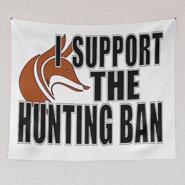 Item preview, I SUPPORT THE HUNTING BAN designed and sold by Paparaw.