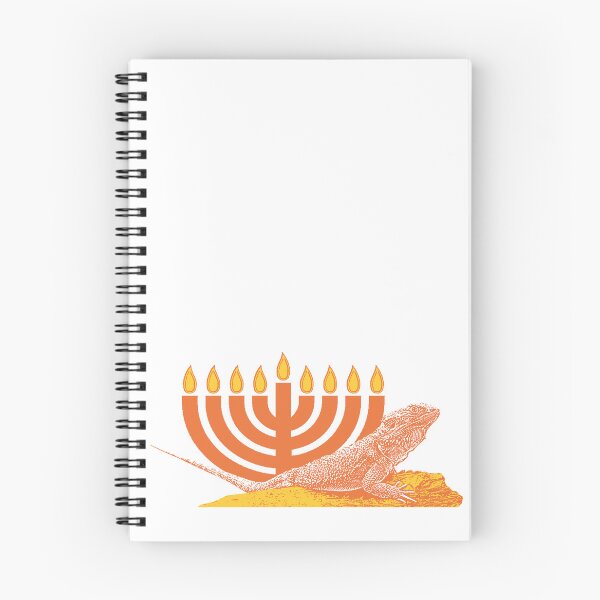 Item preview, Menorá de Hanukkah con forma de dragón barbudo designed and sold by KatsCreatures.