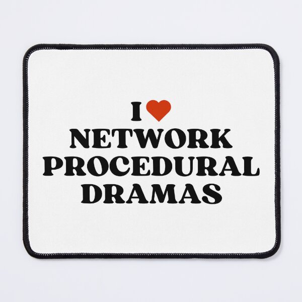 Item preview, I Heart Network Procedural Dramas designed and sold by lctheders.
