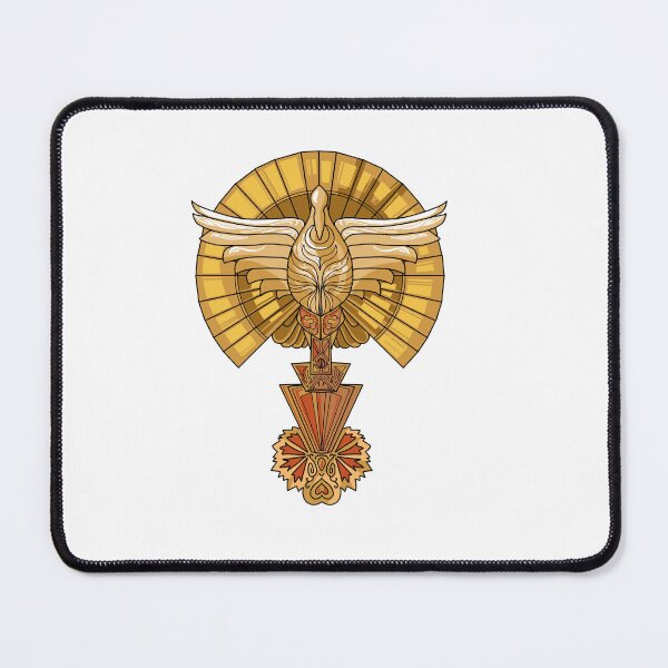 Item preview, Decorative gold jewelry bird in the style of Mucha Art Nouveau designed and sold by asamijess.