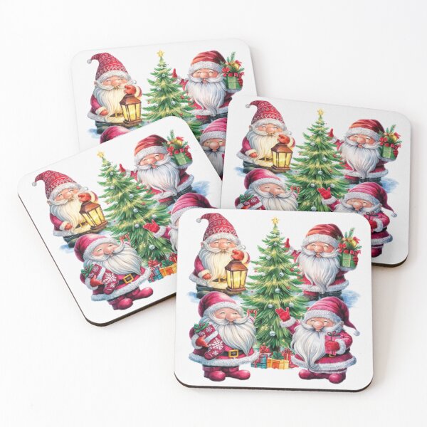 Item preview,  Christmas Santa Claus with a Christmas tree Pattern,Santa Claus pattern,Holiday Pattern,Christmas Pattern, christmas designed and sold by Expressions-Sel.