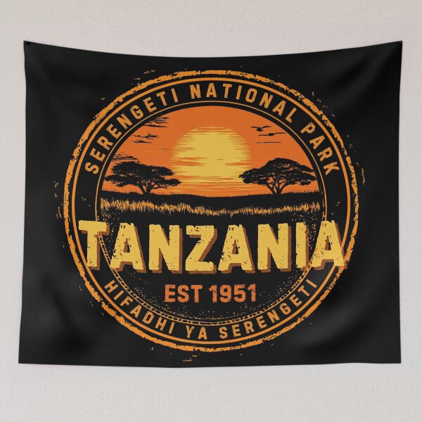 Item preview, Serengeti National Park - Tanzania  designed and sold by GoodOldVintage.