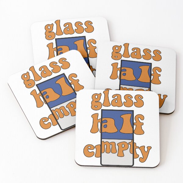 Item preview, glass half empty designed and sold by doodledee-draws.