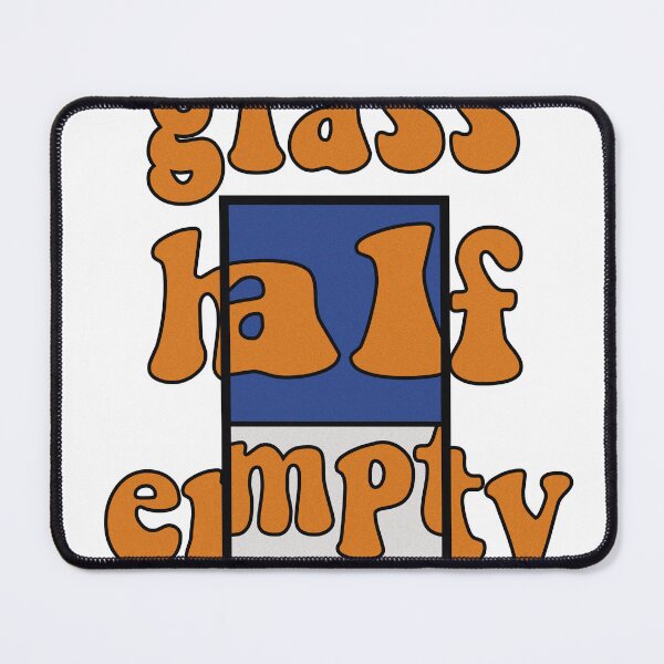 Item preview, glass half empty designed and sold by doodledee-draws.