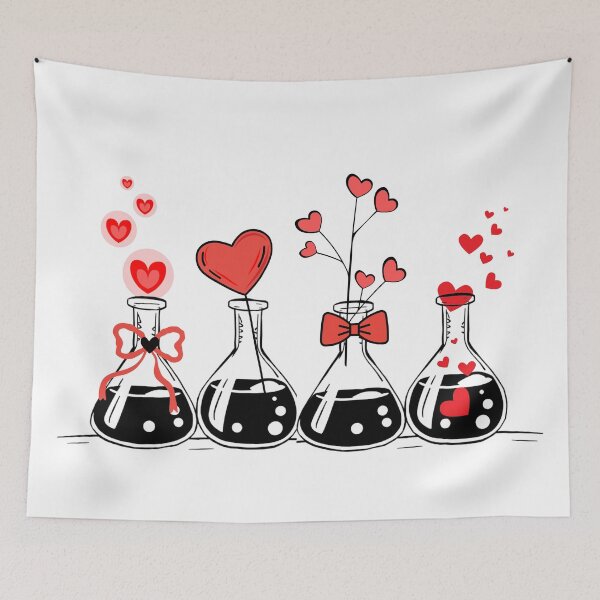 Item preview, Love chemistry, Valentines Day designed and sold by Invisible-Cult.