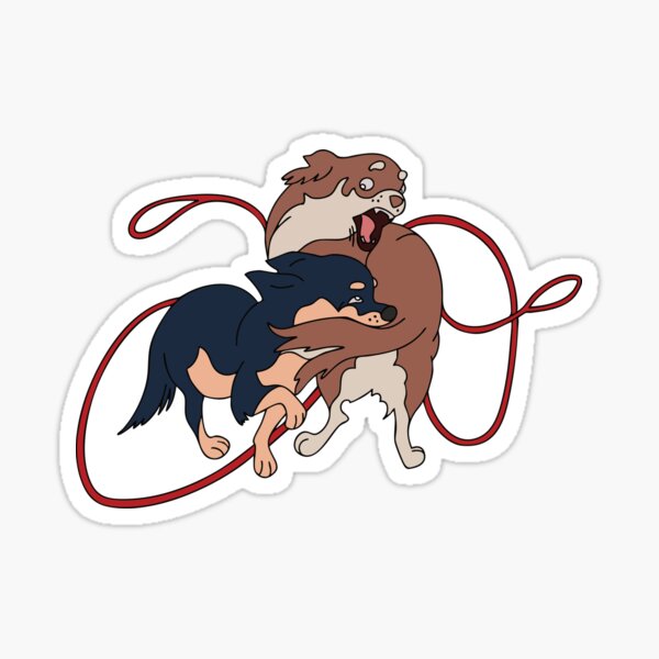 Bunt Spiel Bumbu und Nacho Sticker