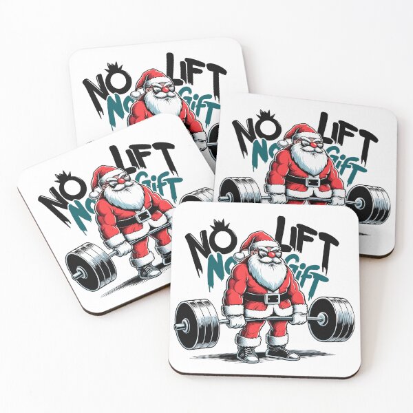Item preview, Deadlift Santa Claus funny gift designed and sold by Pineapple-Tree.