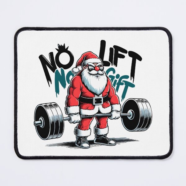 Item preview, Deadlift Santa Claus funny gift designed and sold by Pineapple-Tree.