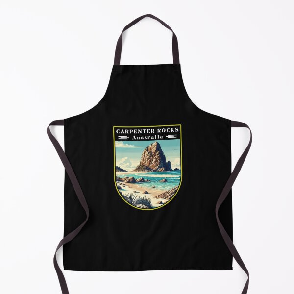 Item preview, Carpenter Rocks in Australia Retro Art Travel Landscape designed and sold by MaateoDesign.