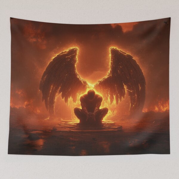 Item preview, Warrior of the Eternal Flame designed and sold by Carlos Monteiro.