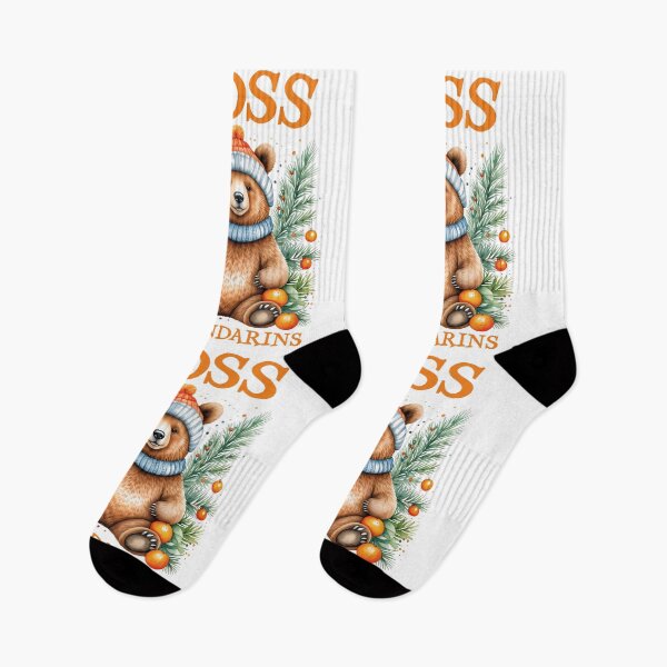 Item preview, Mandarin Bear Holiday designed and sold by Krasnovaovaova.