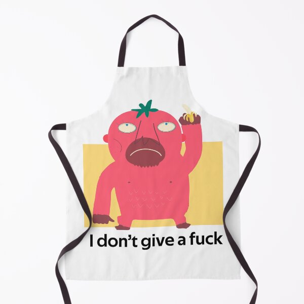 Item preview, I don't give a fuck ,tomato style chimpanzee designed and sold by ones-artstudio.