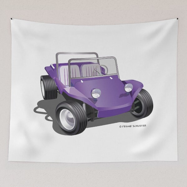 Item preview, Purple Dune Buggy Meyers Manx White designed and sold by Frank Schuster.
